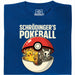 Schrödinger's Ball - Vue principale T-Shirt Bleu