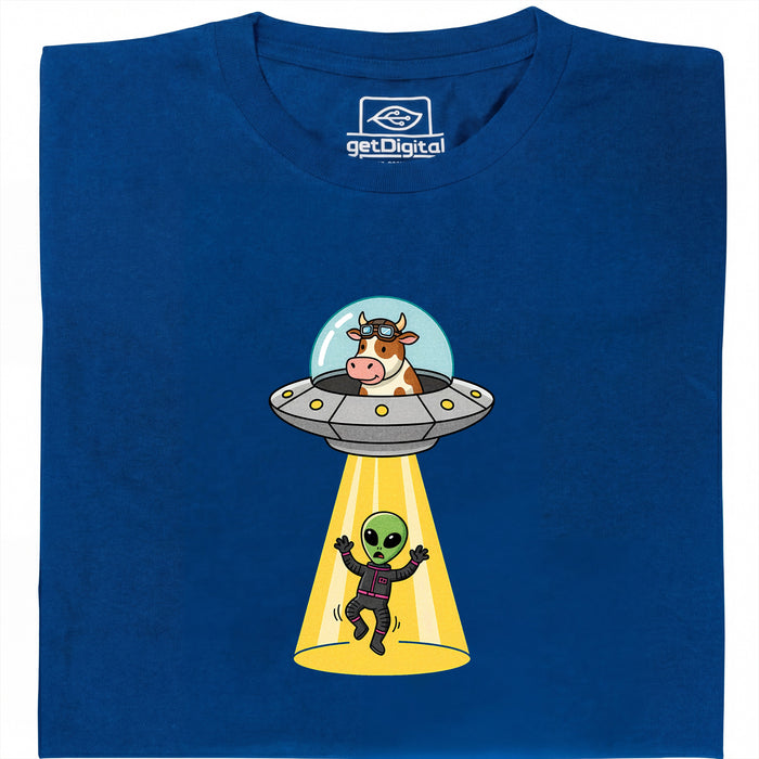 Revenge of the Cow - Vue principale T-shirt Bleu