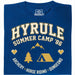 Hyrule Summer Camp - Vue de face T-shirt Bleu
