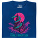 Visit Snake Mountain - Vue principale T-shirt Bleu