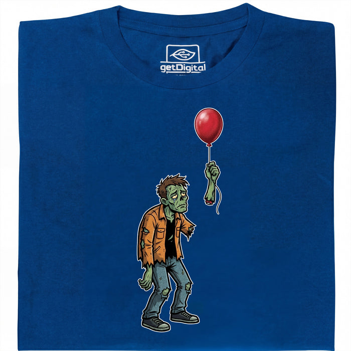 Zombie Problems - Hoofdweergave T-Shirt Blauw
