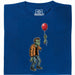 Zombie Problems - Hoofdweergave T-Shirt Blauw