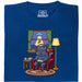 Do Not Disturb - Hoofdaanzicht T-Shirt Blauw