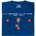 Take this Hobbit - Vista frontale T-Shirt Blu