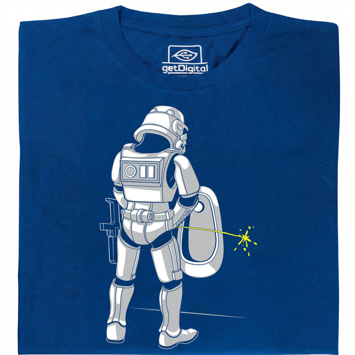 Trooper Aim - Vista principal Camiseta Azul