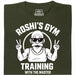 Training with the Master  - Vista principal Camiseta Verde Oscuro