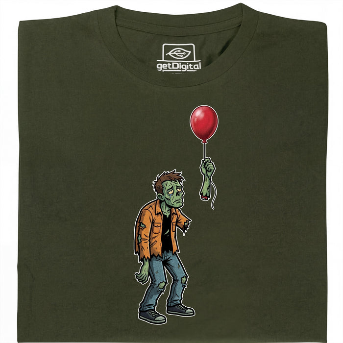 Zombie Problems - Hoofdweergave T-Shirt Donkergroen
