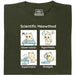 Scientific Meowthod - Vue principale T-shirt Vert foncé