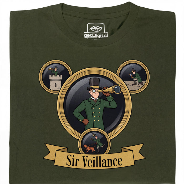 Sir Veillance - Main view T-Shirt Dark Green