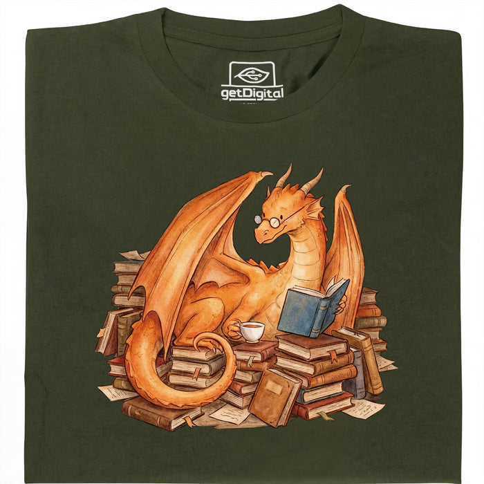 Story Keeper - Hoofdweergave T-Shirt Donkergroen