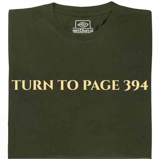 Turn To Page 394 - Vue principale T-Shirt Vert Foncé