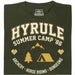 Hyrule Summer Camp - Vue de face T-shirt Vert Foncé