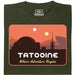 Where Adventure Begins - Vue principale T-shirt Vert Foncé