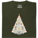 Destructeur de Sapins - Noël selon le décret impérial - Vue Principale T-Shirt Vert Foncé