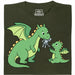 Dragon Parenting - Main view T-Shirt Dark Green