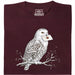 Owl Courier - Vue principale T-Shirt Rouge foncé