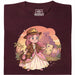 Nerdy Princess &amp; The Lost Temple - Vue principale T-shirt Rouge foncé