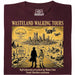 Wasteland Walking Tours - Visualizzazione principale T-Shirt Rosso Scuro