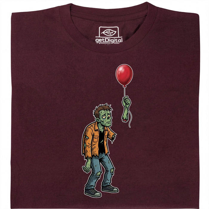 Zombie Problems - Hoofdweergave T-Shirt Donkerrood