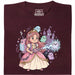 Nerdy Princess &amp; The Glitter Ghosts - Vista principal Camiseta Rojo oscuro