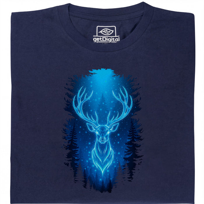 Forest Patron - Vue principale T-shirt Bleu marine