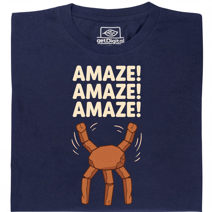 Amaze Amaze Amaze - Vue principale T-Shirt Bleu marine