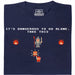 Take this Hobbit - Vista frontale T-Shirt Blu Navy