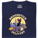 Broomstick Delivery - Le Chat Prend les Rênes du Service de Livraison - Vue principale T-Shirt Bleu Marine