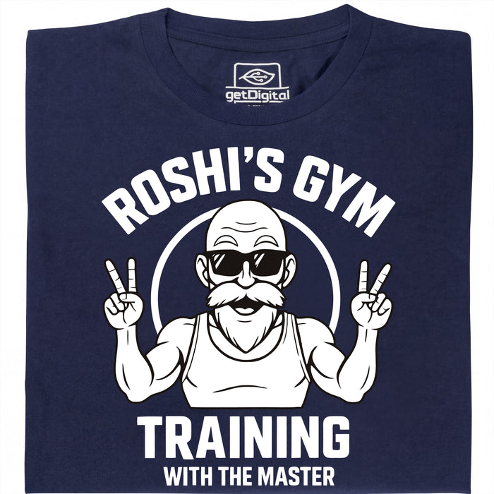 Training with the Master  - Vista principal Camiseta Azul Marino