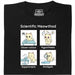 Scientific Meowthod - Vue principale T-shirt Noir