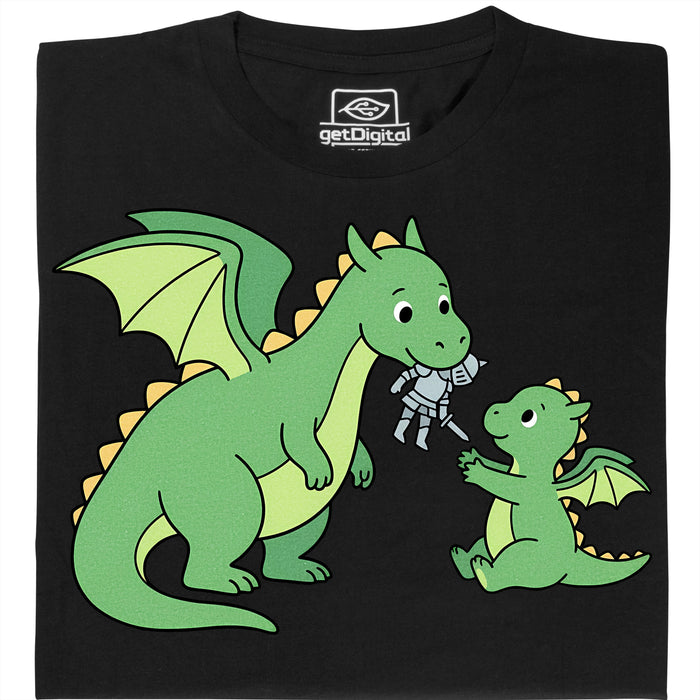 Dragon Parenting - Main view T-Shirt Black