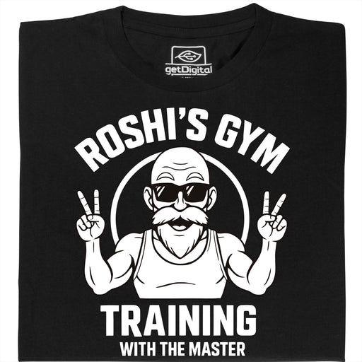 Training with the Master - Vue principale T-shirt Noir
