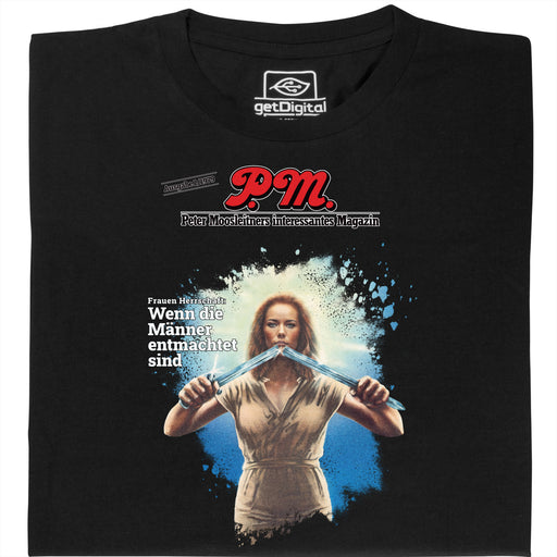 P.M. Magazine 1/1979 Women in Power - Main view T-Shirt Black