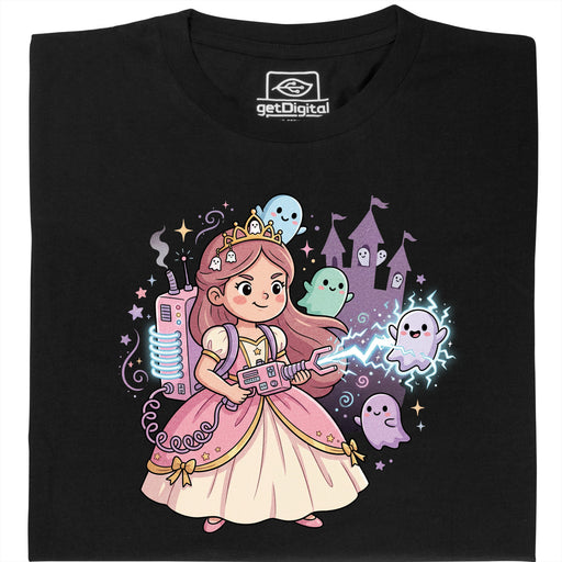 Nerdy Princess &amp; The Glitter Ghosts - Main view T-Shirt Black