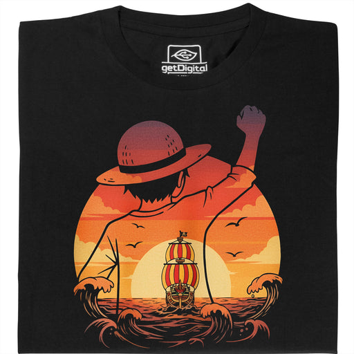 Chase the Horizon - Sempre sulle tracce delle nuvole - Vista principale T-Shirt Nero