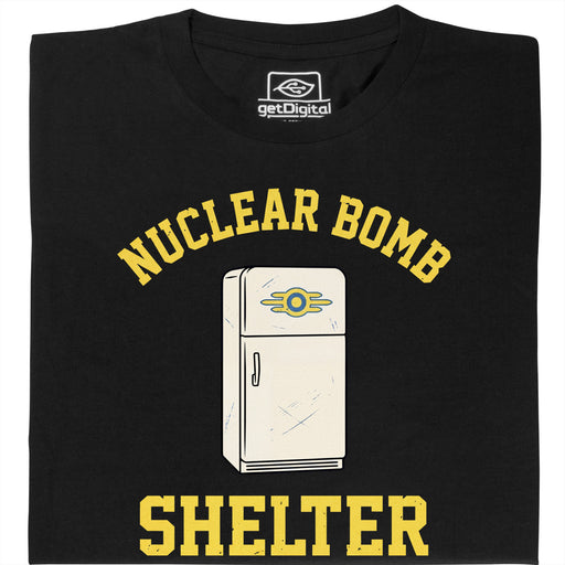 Nuclear Bomb Shelter Kühlschrank - Hauptansicht T-Shirt Noir