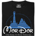 The Dark Lord's Fantasyland - Vue principale T-shirt Noir