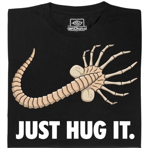 Just Hug It - Vista principale T-shirt Nero
