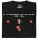 Take this Hobbit - Vista frontale T-Shirt Nero