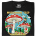 Mushroom Trip - Vista frontale T-Shirt Nero