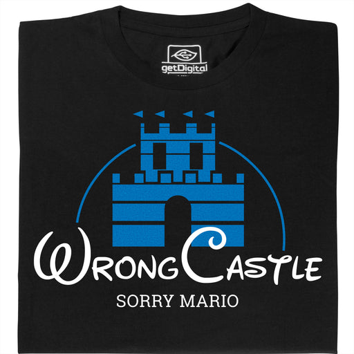 Sorry Mario - Vue principale T-shirt Noir
