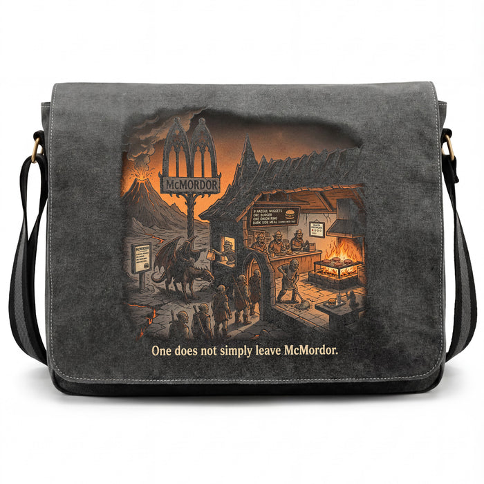 One does not simply leave McMordor - Front view Bag