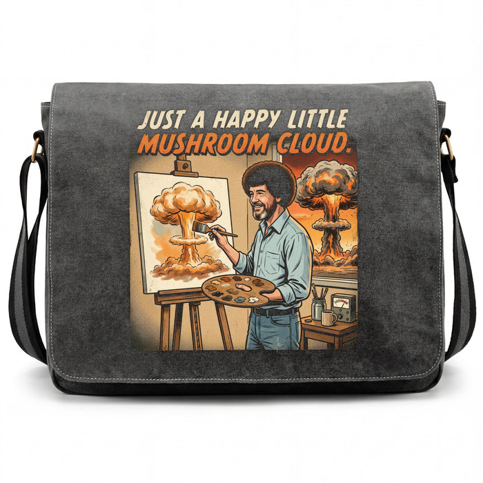 Happy Little Mushroom Cloud - Vooraanzicht Tas