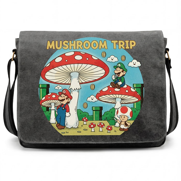 Mushroom Trip - Vista frontale Borsa