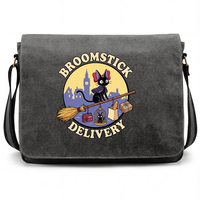 Broomstick Delivery - Le Chat Prend les Rênes du Service de Livraison - Vue principale Sac