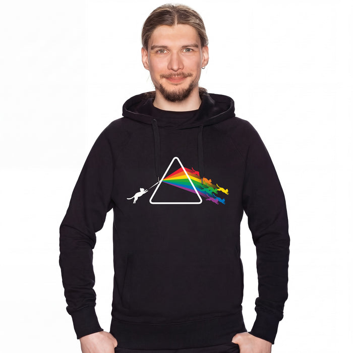 Dark Side of the Cat - Hoodie Homme David