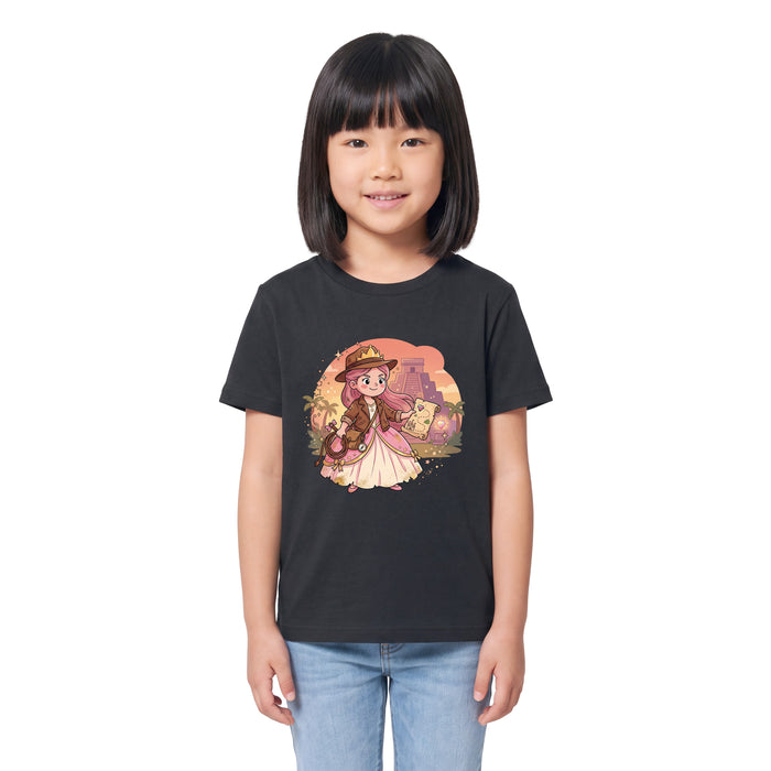 Nerdy Princess & The Lost Temple - Kindershirt Model Mädchen 2