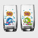 Bubble Bobble Gläser Set mit Bub und Bob – Beide Gläser