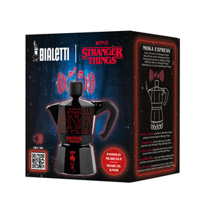 Stranger Things Original Bialetti cafetière espresso avec son