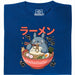 Ramen del Espíritu del Bosque - Vista principal Camiseta Azul